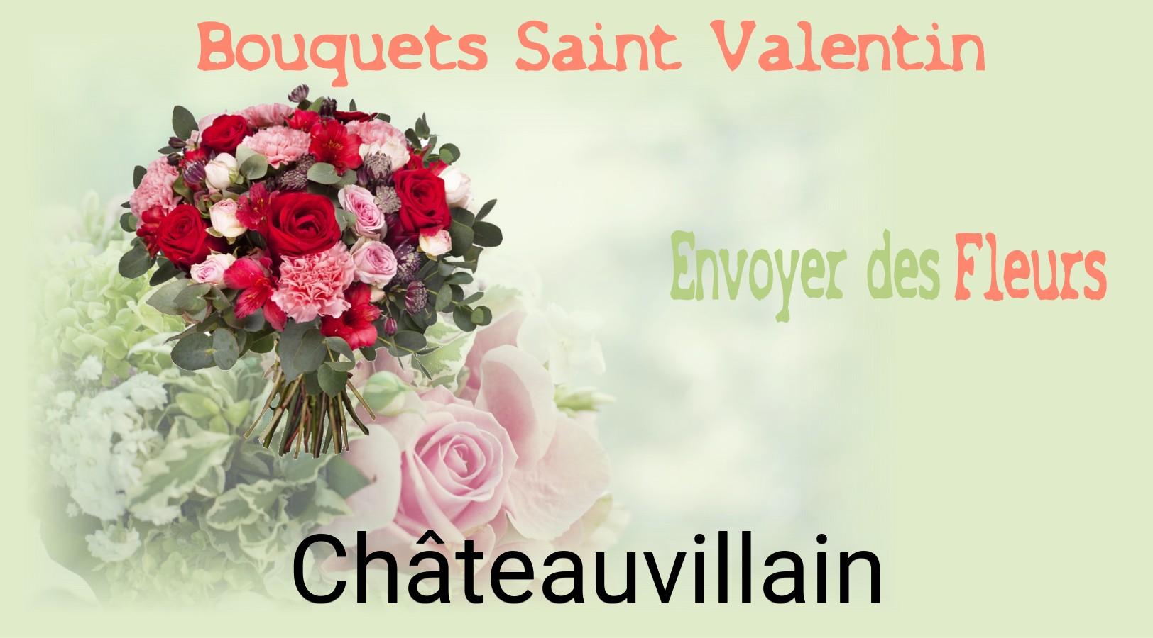 Roses de Saint-Valentin livrées à Châteauvillain